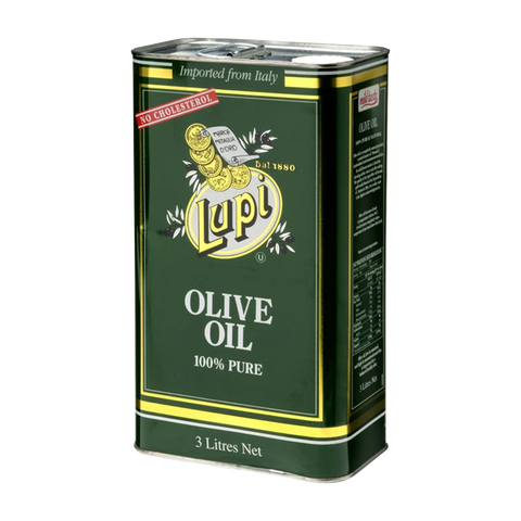 Lupi Olive Oil Mild 3L - Carton x 3