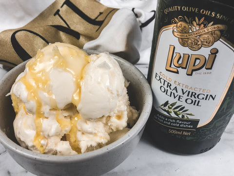 Lupi Extra Virgin Olive Oil with Ice Cream