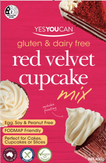 YesYouCan Red Velvet Cupcake Mix 450g