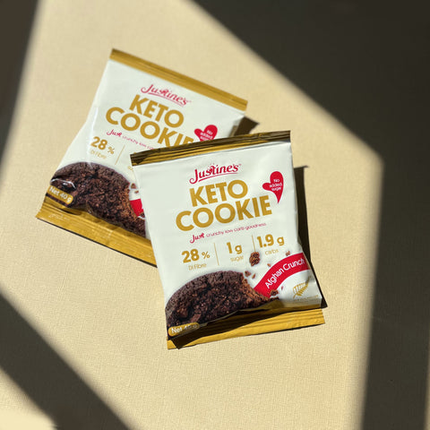 Justines Keto Afghan Crunch Cookie 40G x Pack of 12