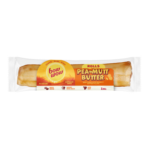 Bow Wow Peamutt Butter Roll 1Pack - Carton x 24 Rolls