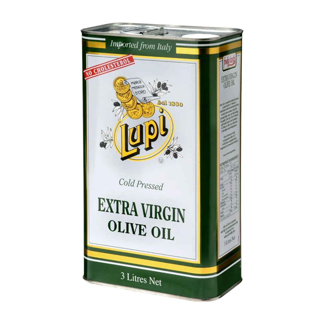 Lupi Olive Oil ExVirgin 3L Carton x 3 Simply Good Foods