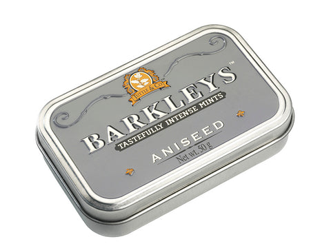Barkleys Mints Aniseed 50g - Carton x 6