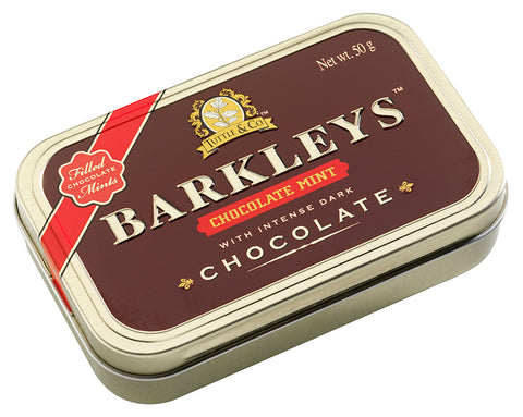 Barkleys Mints Chocolate 50g - Carton x 6