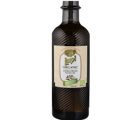 Bottle Lupi Olive Oil EV Organic 750ml  Best Before 31 July 2026