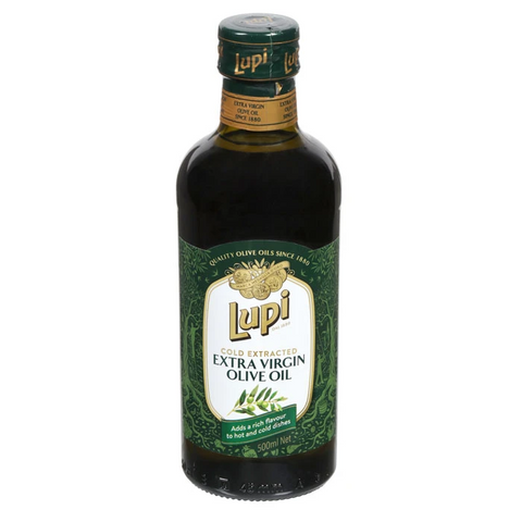 Lupi Olive Oil Ex-Virgin 500ml - Carton x 6 - Coming Soon!!