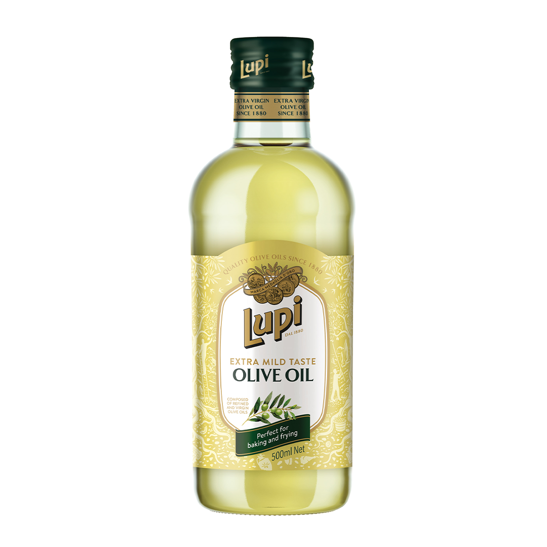 Bottle Lupi Olive Oil Extra Mild 500ml Simply Good Foods