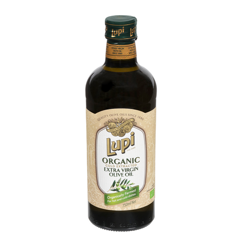 Bottle Lupi Olive Oil Extra Virgin Organic 750ml
